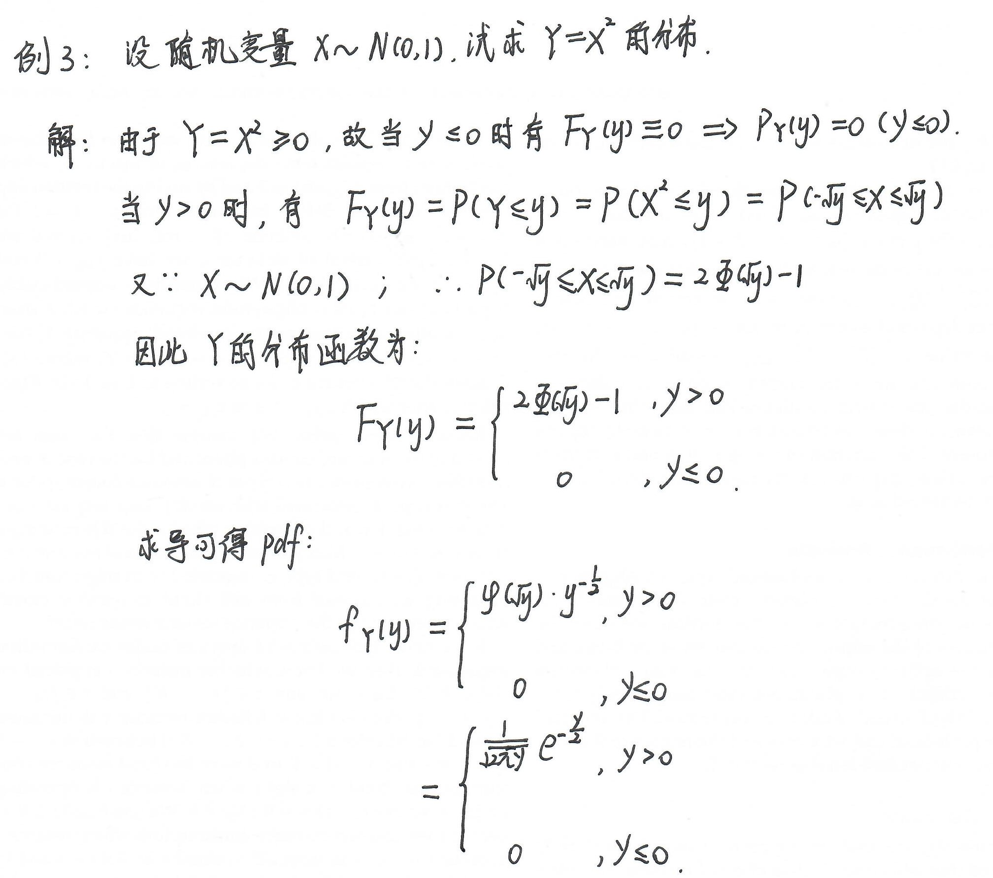 随机变量函数的分布例3